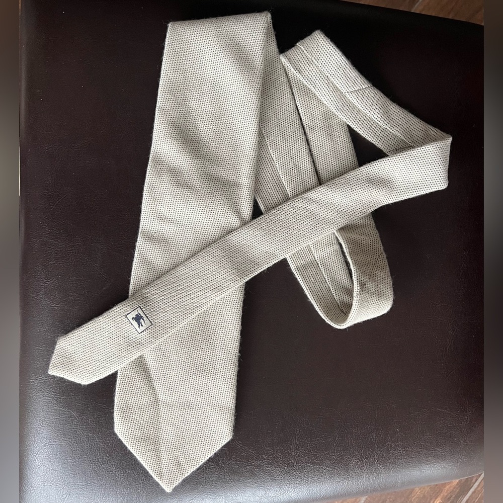 Brand new Burberry London Cashmere Textured Necktie (Vintage)